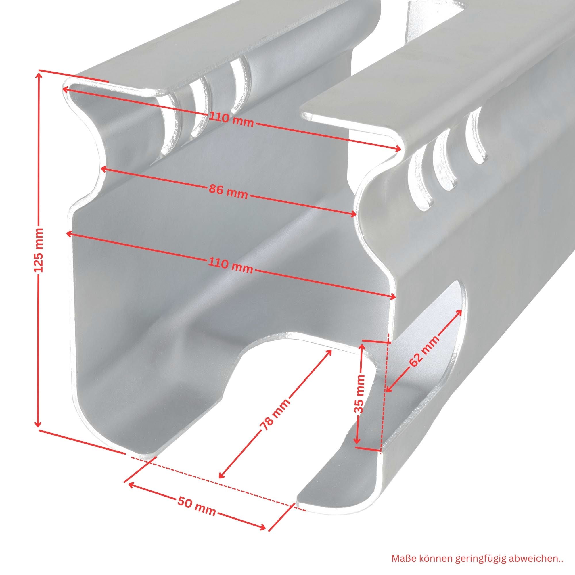 Premium Diebstahlsicherung für Anhänger mit Schloss Safety Box