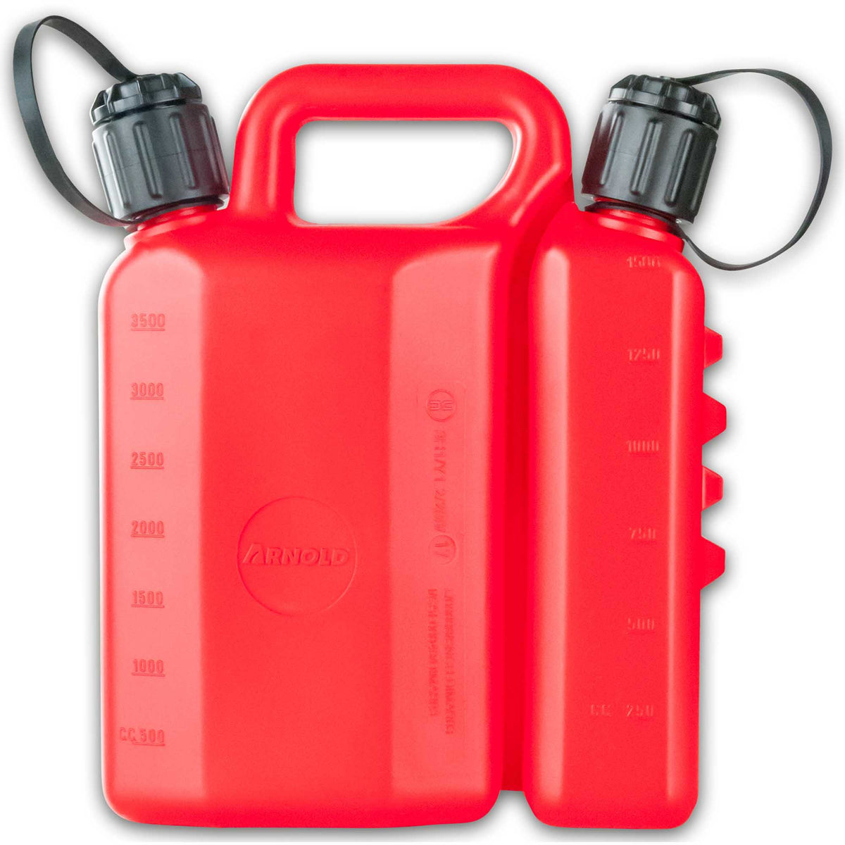 Doppelkanister 3 + 1,5 Liter, inkl. Auslaufrohren ARNOLD trailerteile.eu.