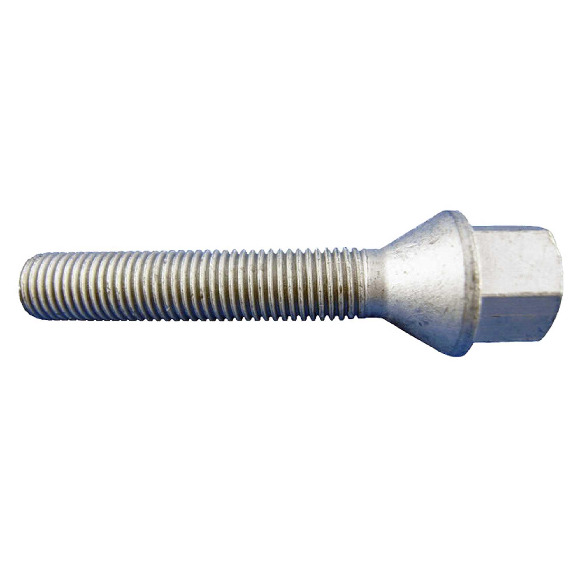 Radschraube Kegel 60° 12x1,5x60 SW17 silber TMN-Handels GmbH trailerteile.eu.
