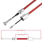 Bremsseil passend für AL-KO-Radbremse mit 26mm Glocke u. Nippel Longlife ab 97 (Länge wählbar)