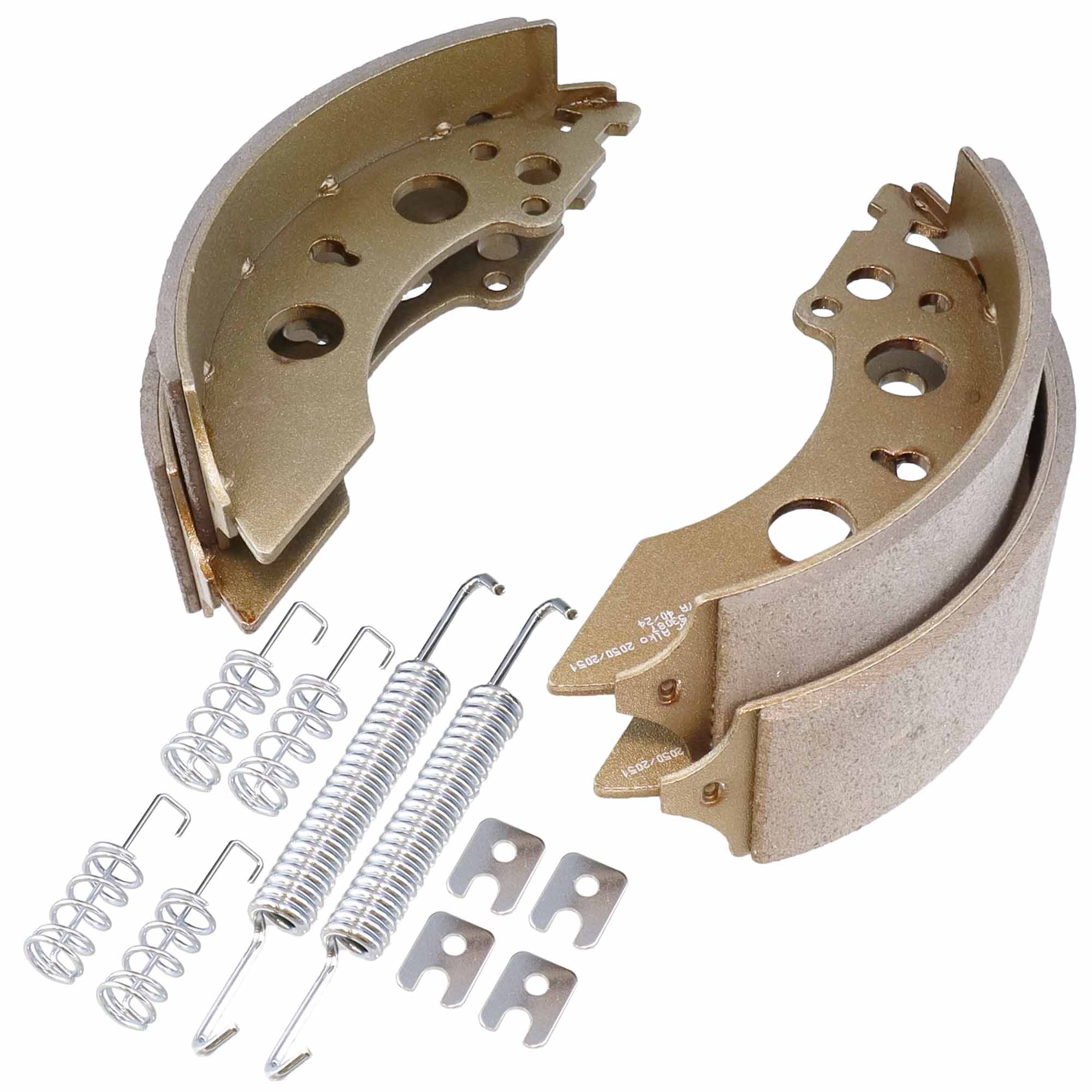 Bremsbacken Satz passend für AL-KO (2050 / 2051) | Ø 200x50mm | 1213889