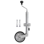 Stützrad 300kg Ø48mm 200x50mm mit Klemmhalter inkl. Befestigungsschrauben