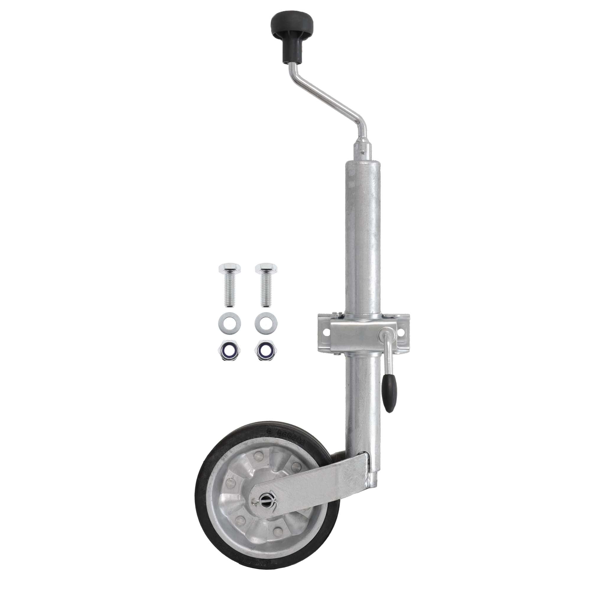 Stützrad 300kg Ø48mm 200x50mm mit Klemmhalter inkl. Befestigungsschrauben