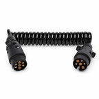 Anhänger Spiral-Verlängerungskabel 3m mit Stecker/Stecker 7-polig