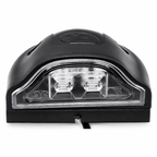 Kennzeichenleuchte Regpoint LED 12V DC mit 800 mm DC- Flachleitung ASPÖCK trailerteile.eu.