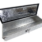 Deichselbox Werkzeugbox Staubox 950x320x190mm Alu Riffelblech