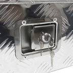 Deichselbox Werkzeugbox Staubox 950x320x190mm Alu Riffelblech