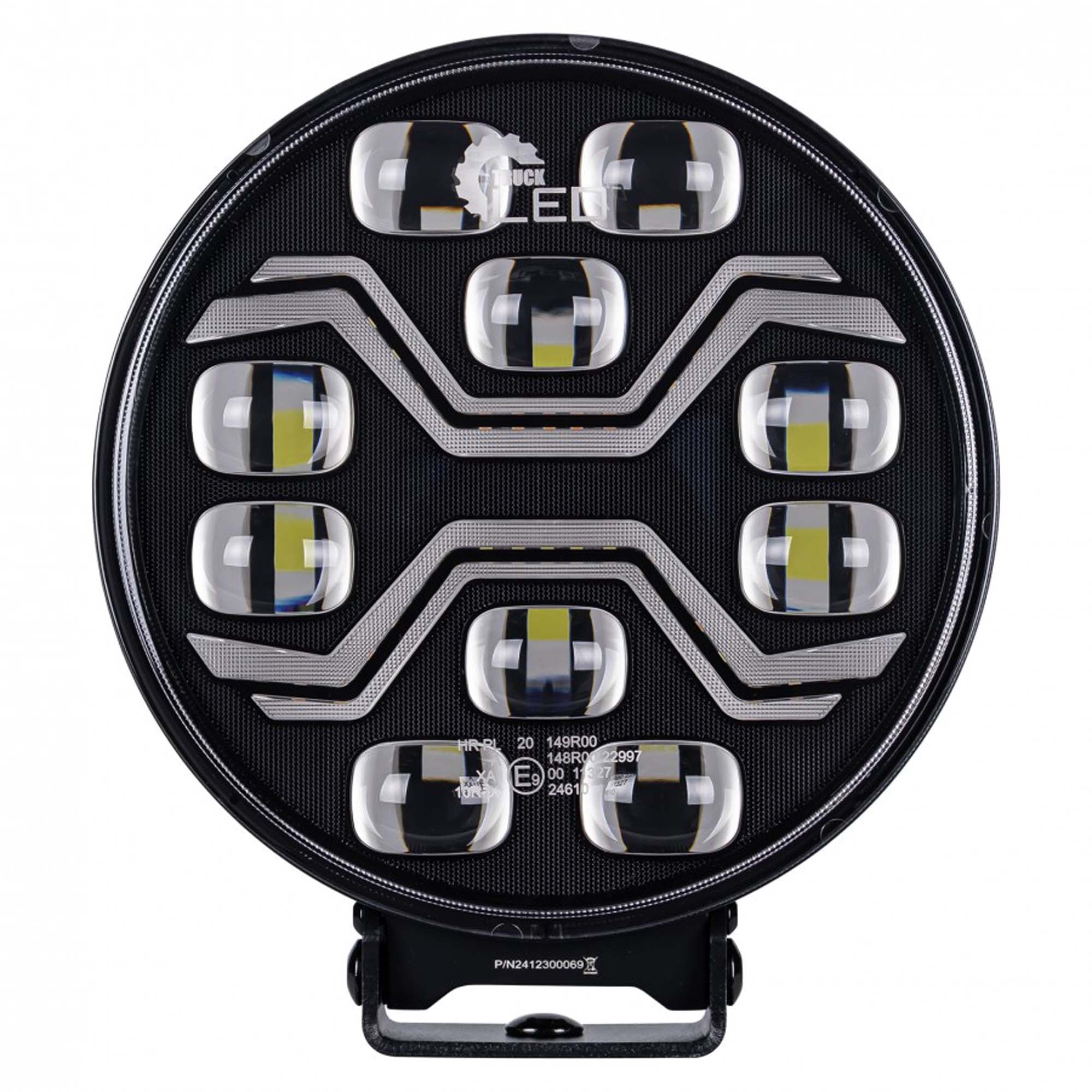 80W LED Zusatzscheinwerfer X-SPIDER TOXIC 12 - 24W KAMAR trailerteile.eu.