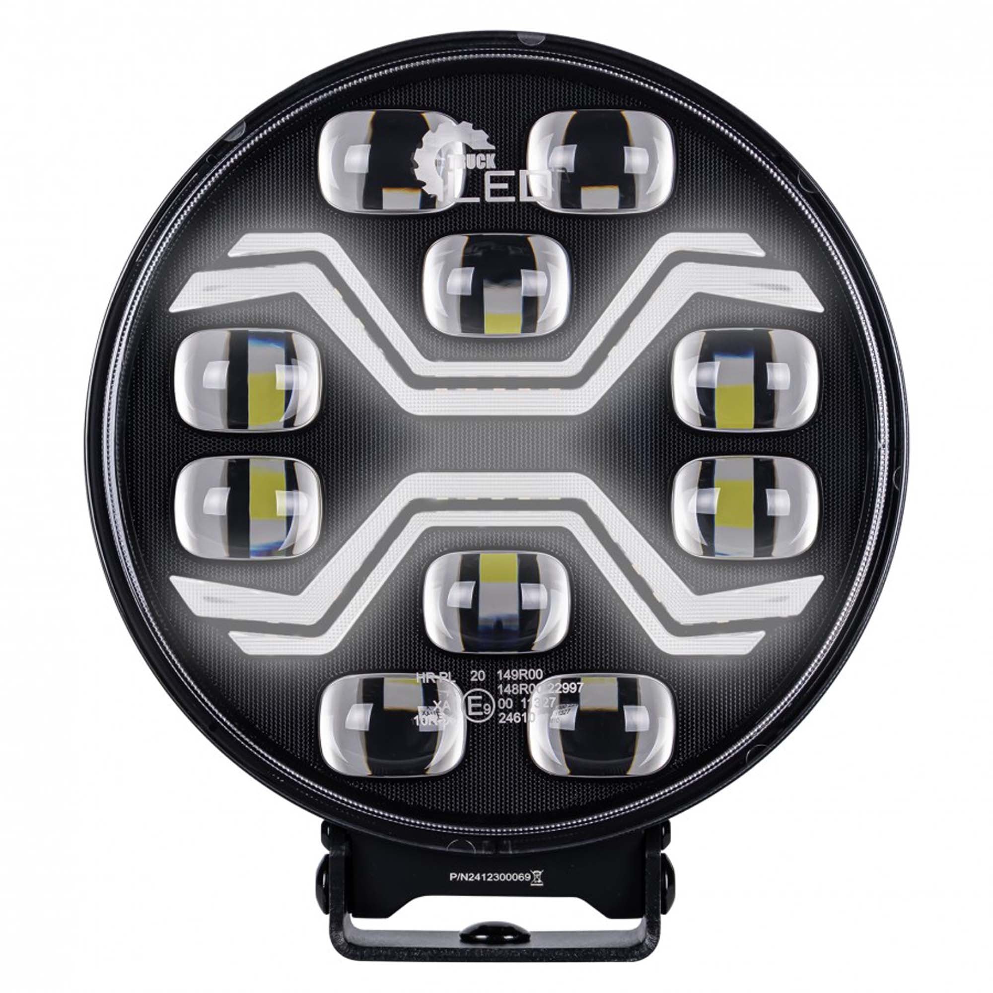 80W LED Zusatzscheinwerfer X-SPIDER TOXIC 12 - 24W KAMAR trailerteile.eu.