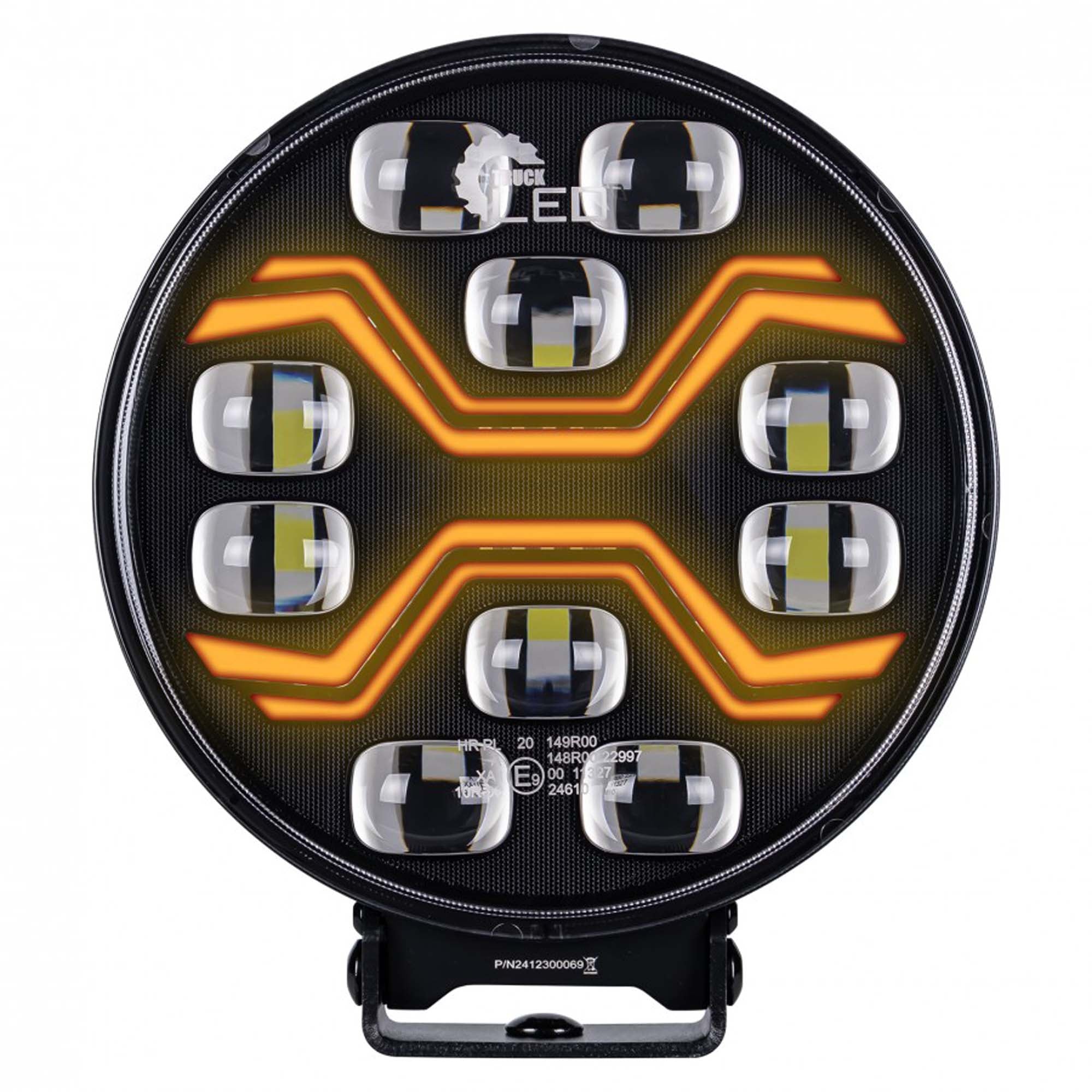 80W LED Zusatzscheinwerfer X-SPIDER TOXIC 12 - 24W KAMAR trailerteile.eu.
