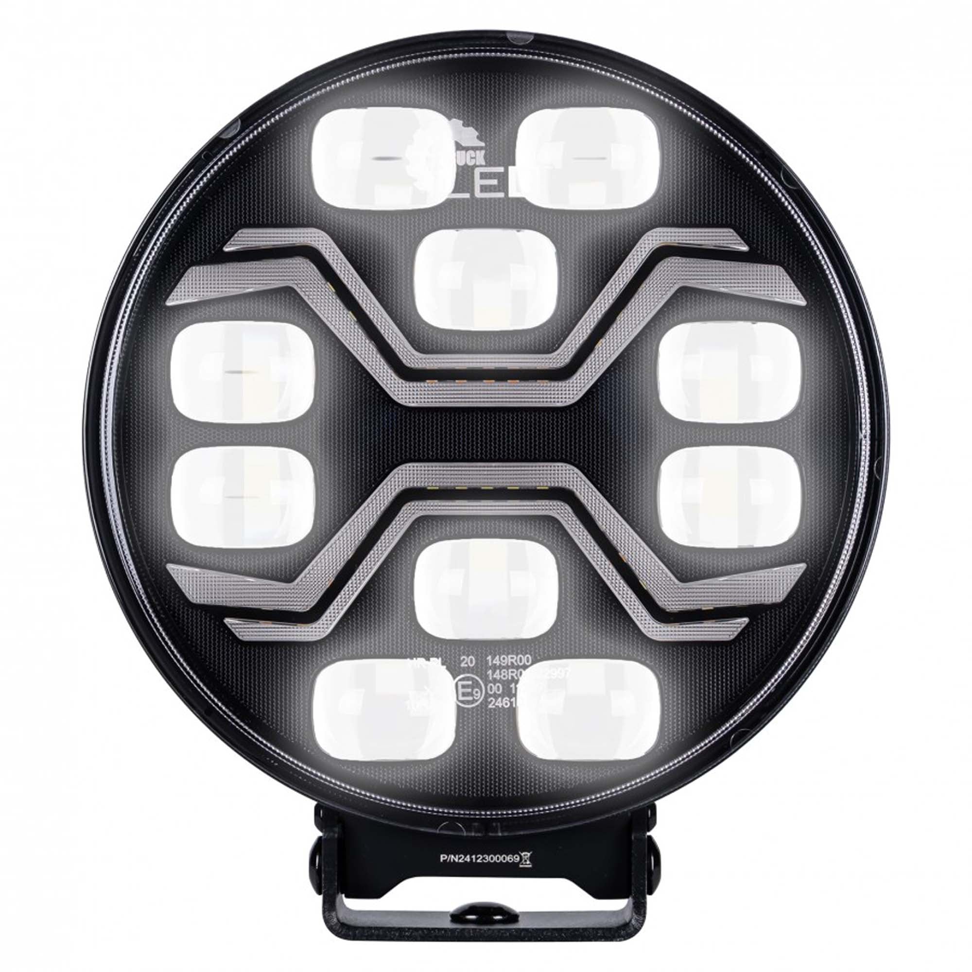 80W LED Zusatzscheinwerfer X-SPIDER TOXIC 12 - 24W KAMAR trailerteile.eu.