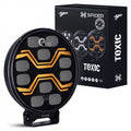 80W LED Zusatzscheinwerfer X-SPIDER TOXIC 12 - 24W KAMAR trailerteile.eu.