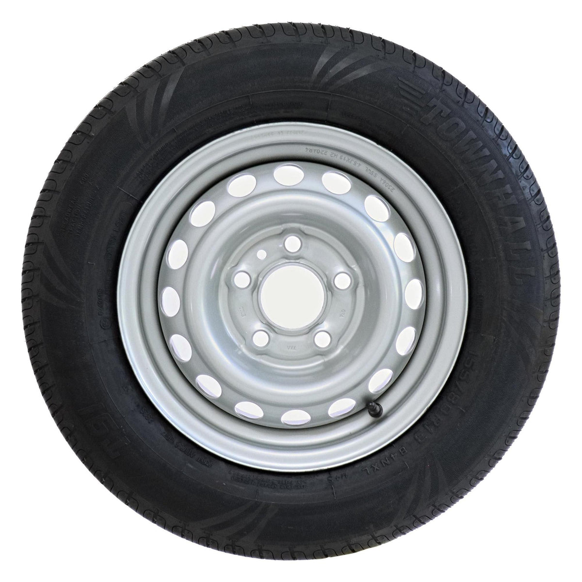 Komplettrad 155/80 R13 84N XL M+S auf 4,5Jx13H2 Felge 5x112 ET30 TMN-Handels GmbH trailerteile.eu.