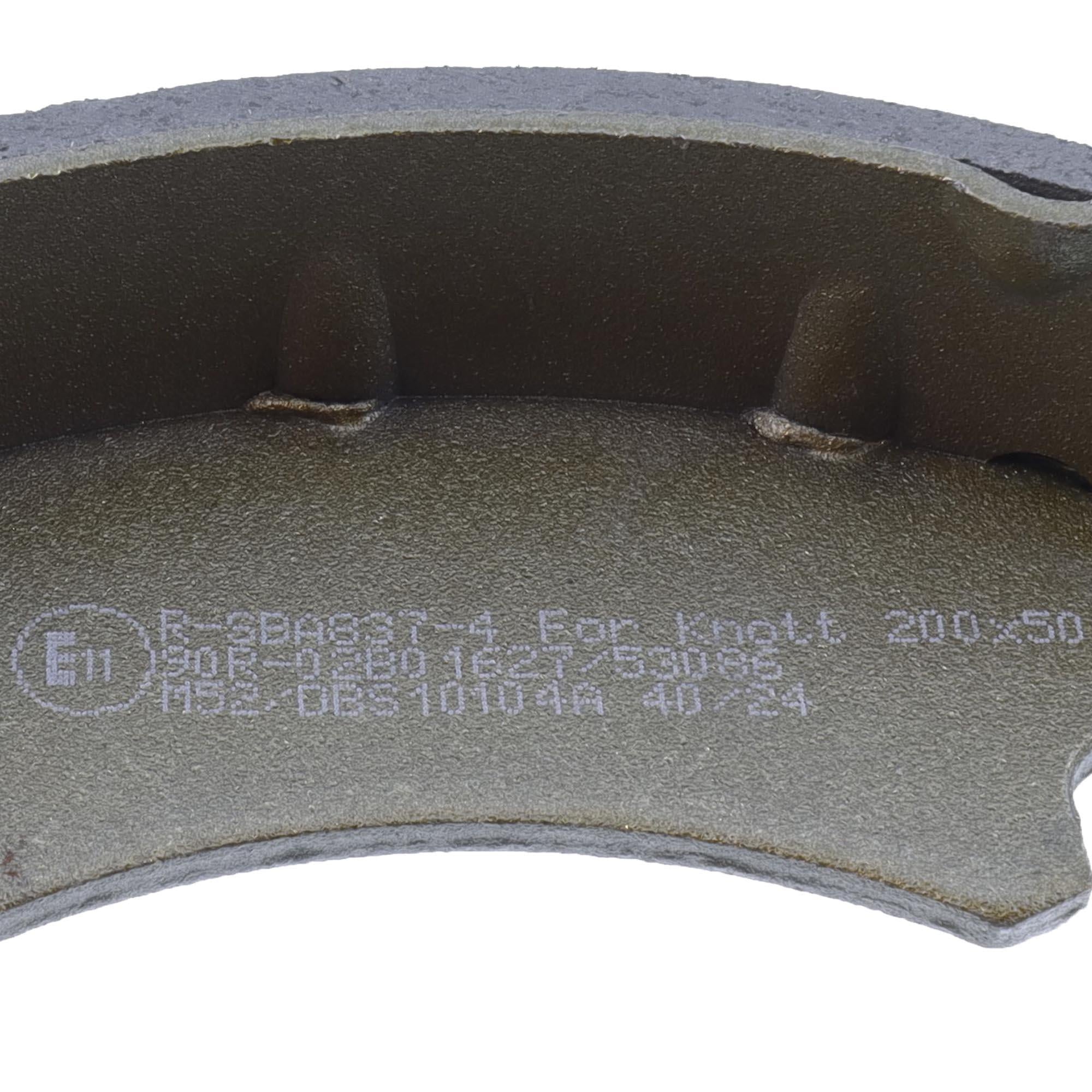 Bremsbacken Satz passend für Knott (20-2425/1 + 20-964/1) | Ø 200x50mm