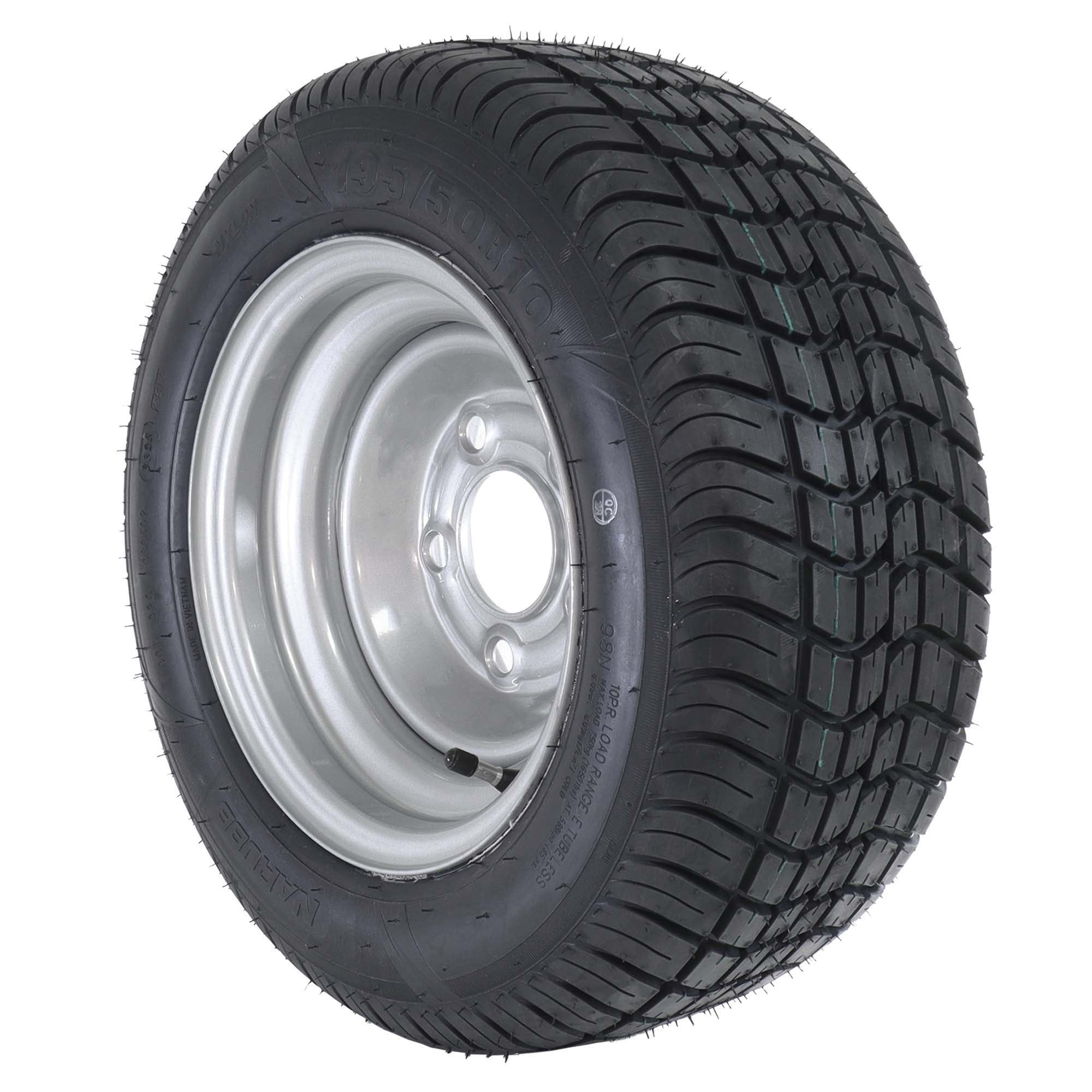 Komplettrad 195/50 B10 98N M+S auf 6Jx10H2 Felge 5x112 ET-4 TMN-Handels GmbH trailerteile.eu.