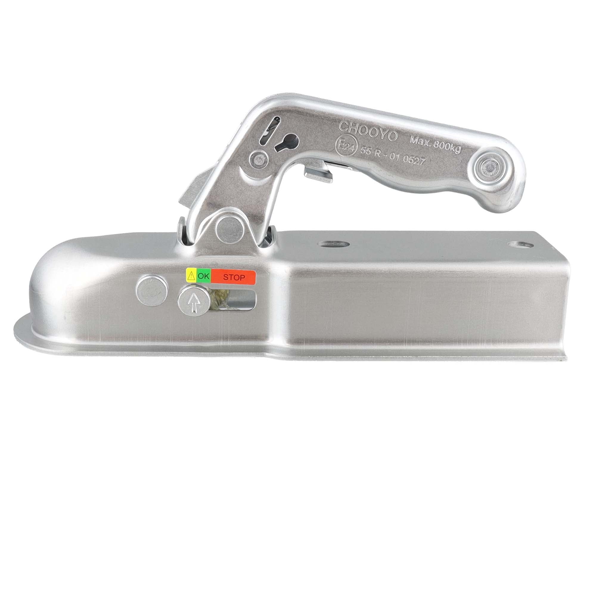 Kugelkupplung 60mm Vierkant bis 800kg für PKW Anhänger