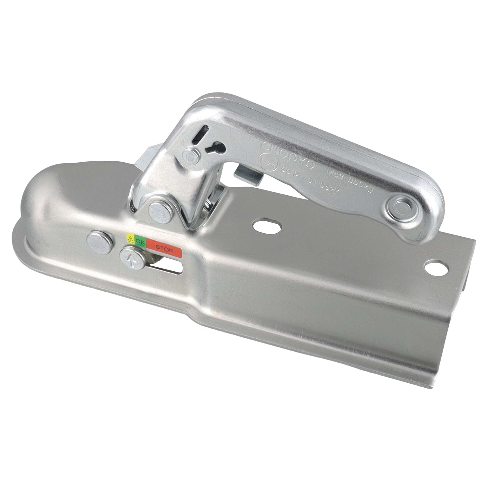 Kugelkupplung 60mm Vierkant bis 800kg für PKW Anhänger