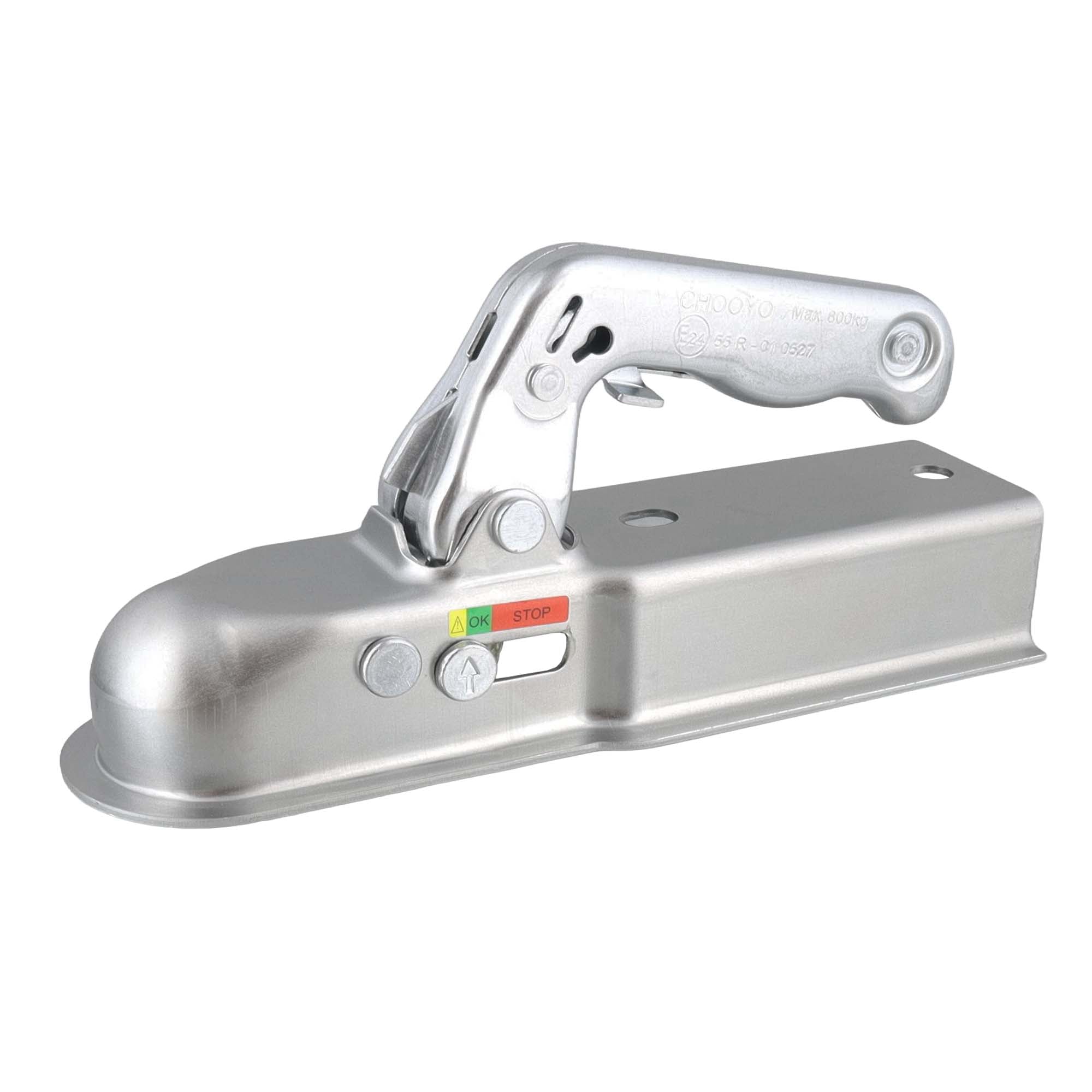 Kugelkupplung 60mm Vierkant bis 800kg für PKW Anhänger