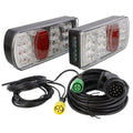 LED Rückleuchtensatz passend für 13-pol. 5,5m mit Abzweiger 2x3m
