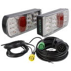 LED Rückleuchtensatz passend für 13-pol. 5,5m mit Abzweiger 2x3m