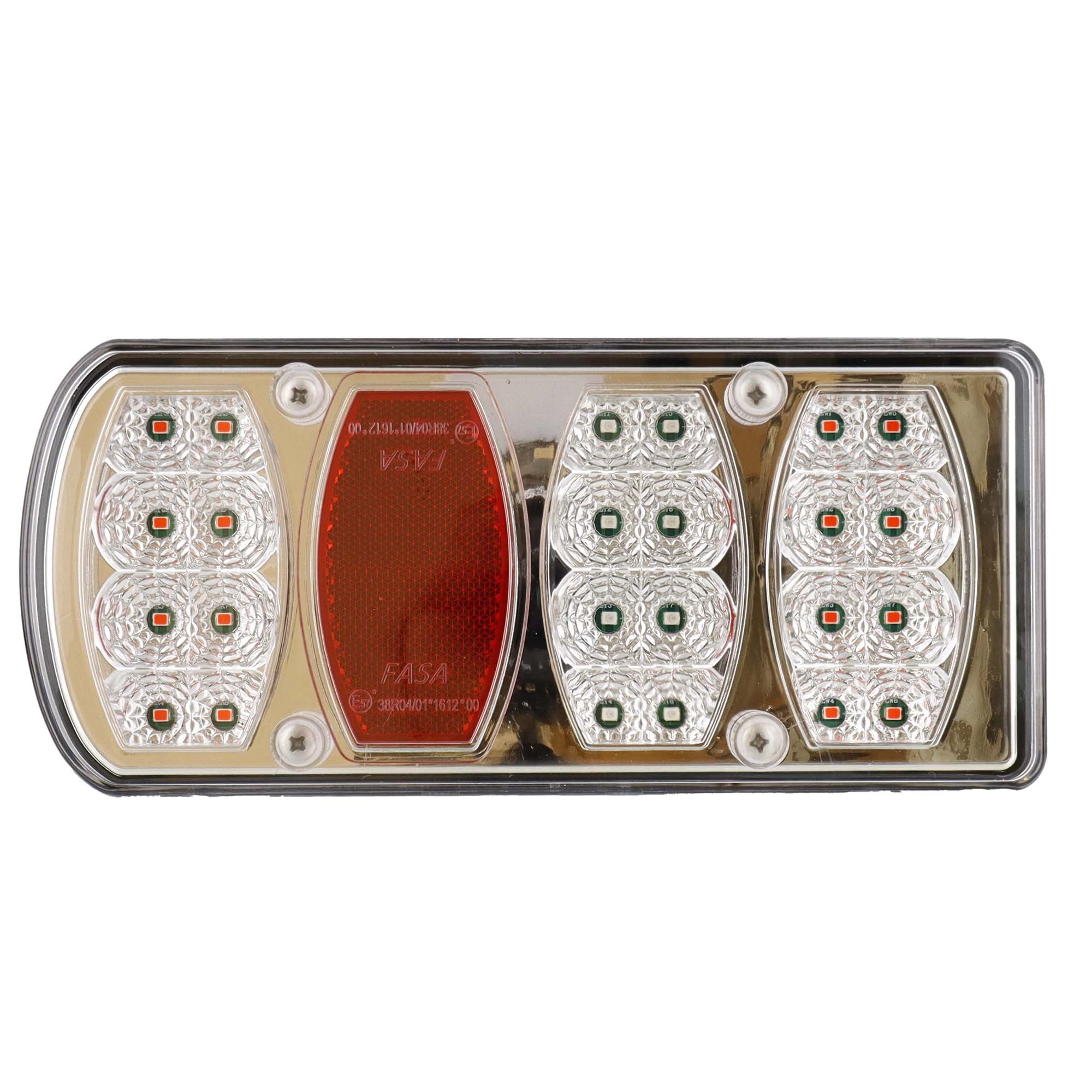 LED Rückleuchtensatz passend für 13-pol. 5,5m mit Abzweiger 2x3m