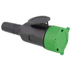 Stecker 13-polig staub- und wassergeschützt mit Kappe 2-Loch Premium