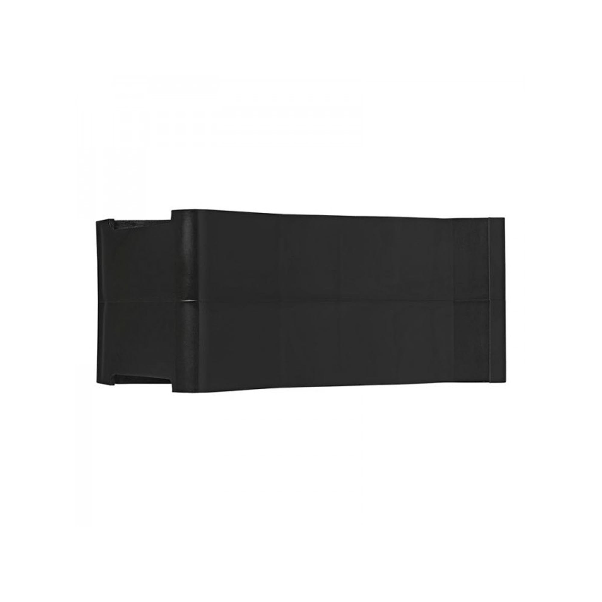 Unterlegkeil schwarz mit Halterung