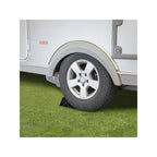 Unterlegkeil schwarz mit Halterung