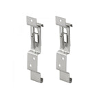 2x Nummernschildklemme für Kennzeichen