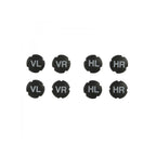 Rad-Markierungsset Ventilkappen 8-teilig