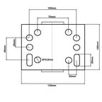 Anhänger Automatik Stützrad 60mm 400kg Stützlast