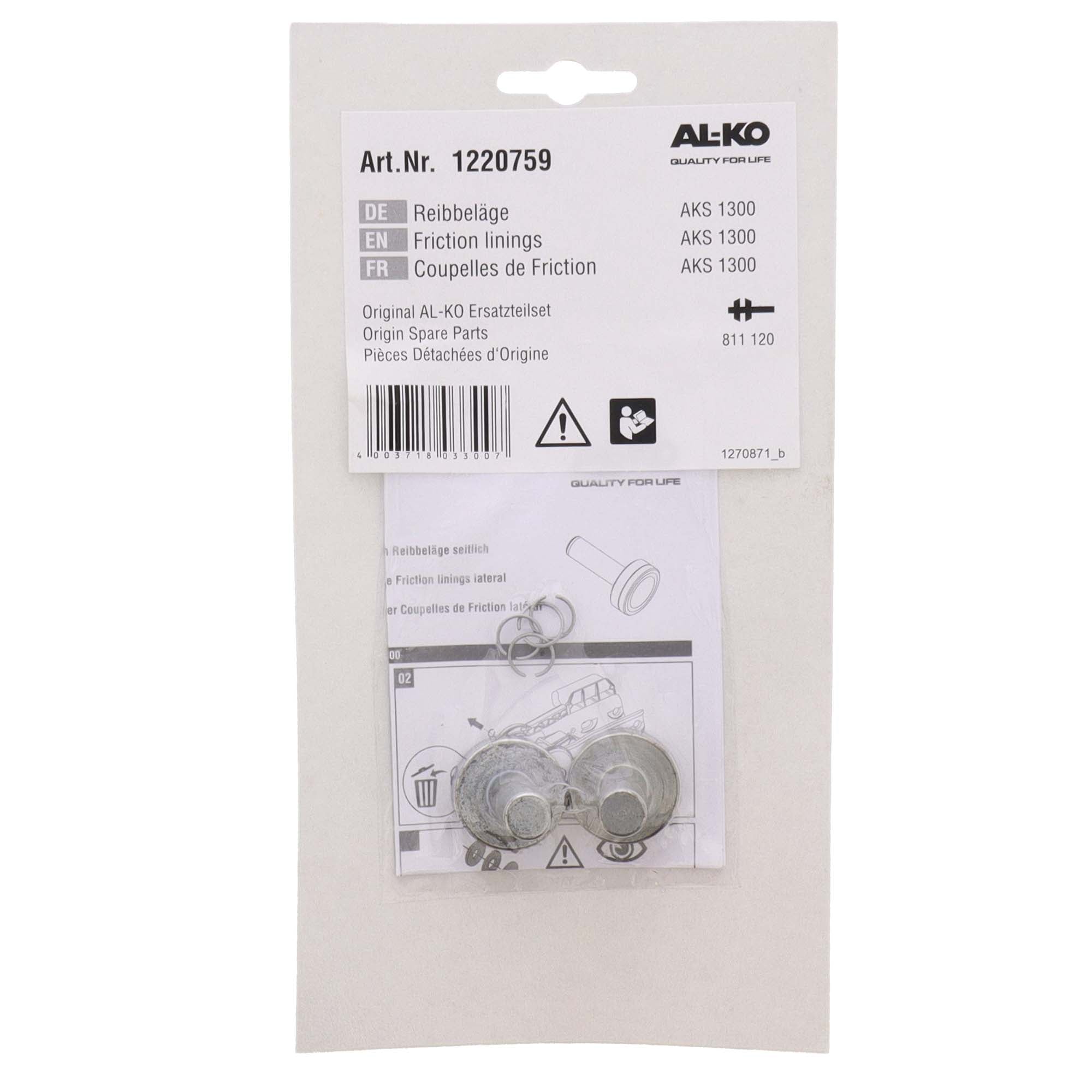 AL-KO Reibbelag Satz für AKS 1300 | 1220759