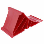 Unterlegkeil Bremskeil Rot mit Klipp-Halter