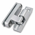 Scharnierset für Alubordwände von PKW-Anhängern – 4 Scharnierlager, 4 Scharnierbolzen, Gegenplatten und M8 Schrauben TheDrive trailerteile.eu.