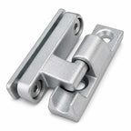 Scharnierset für Alubordwände von PKW-Anhängern – 4 Scharnierlager, 4 Scharnierbolzen, Gegenplatten und M8 Schrauben TheDrive trailerteile.eu.