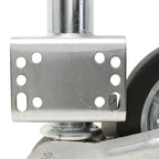 Stützrad 500KG TD60PV 225x65 XL-Länge mit Ergo-Griff