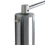 Anhänger Automatik Stützrad 60mm 400kg Stützlast mit Anbausatz TheDrive trailerteile.eu.