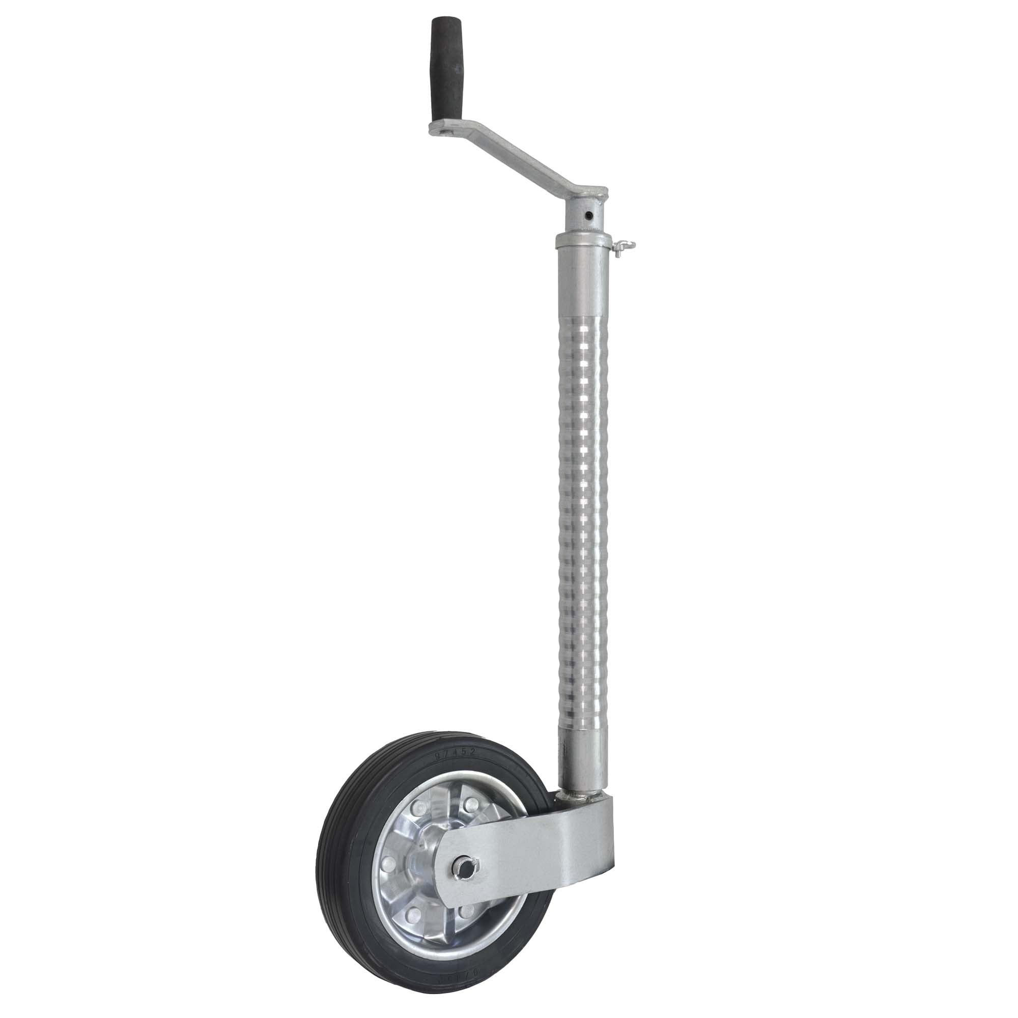 Stützrad 48mm mit Vollgummi-Reifen 300kg gerippte Ausführung