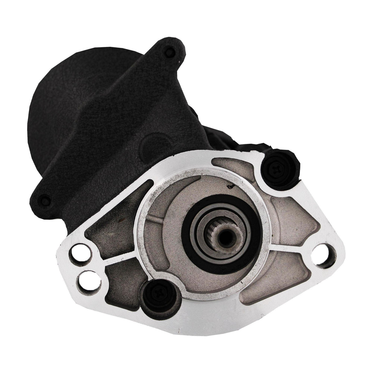 ANLASSER passend für Harley Davidson 12 Volt / 1,2 Kw schwarz matt cargo trailerteile.eu.
