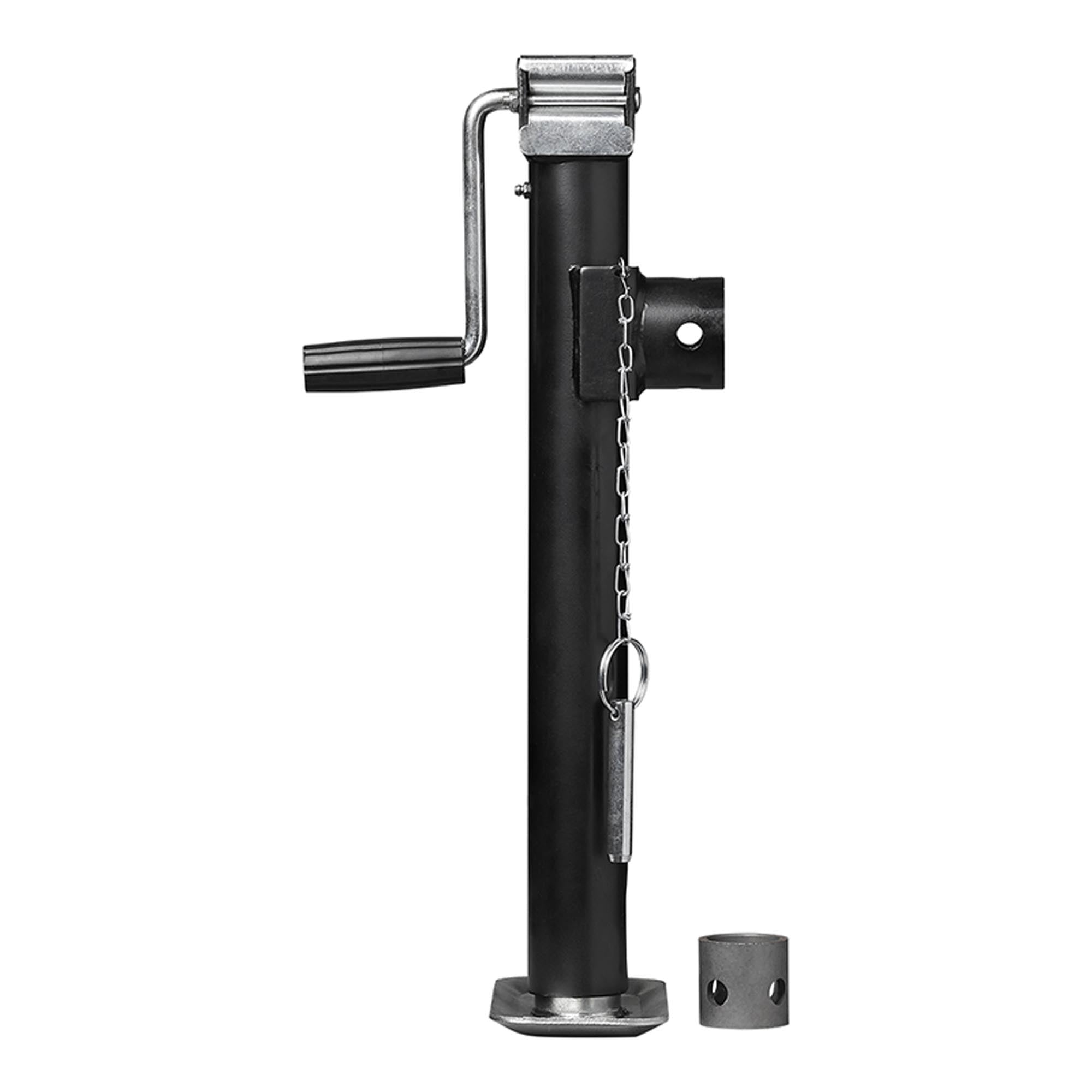 Stützfuss mit Handkurbel 2500kg | Klappbar 570-950mm | mit Flansch