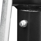 Stützfuss mit Handkurbel 2500kg | Klappbar 570-950mm | mit Flansch