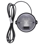 Aspöck Innenleuchte Inpoint Schwarz 120mm mit Schalter 2,5m DC Kabel