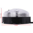 Aspöck Innenleuchte Inpoint Schwarz 120mm mit Schalter 2,5m DC Kabel