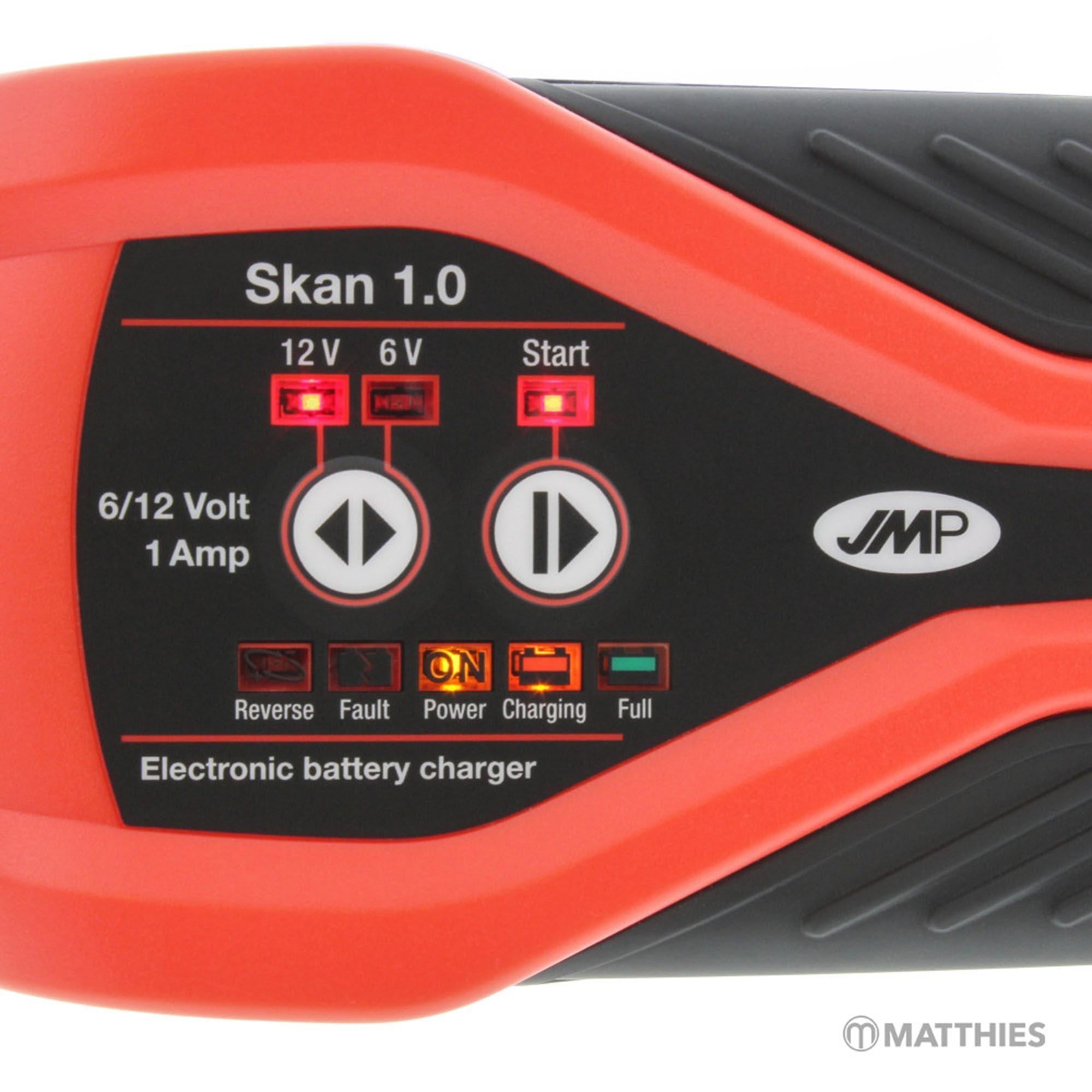 JMP SKAN 1.0 Batterieladegerät 6-12V / 1A JMP trailerteile.eu.
