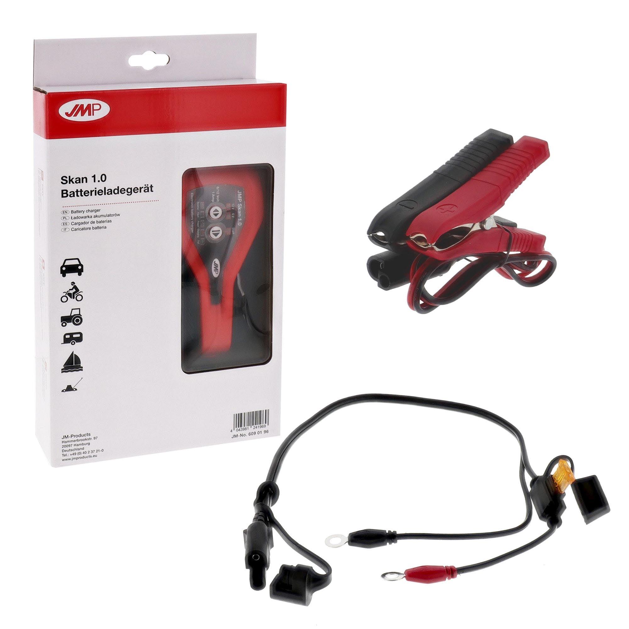 JMP SKAN 1.0 Batterieladegerät 6-12V / 1A JMP trailerteile.eu.