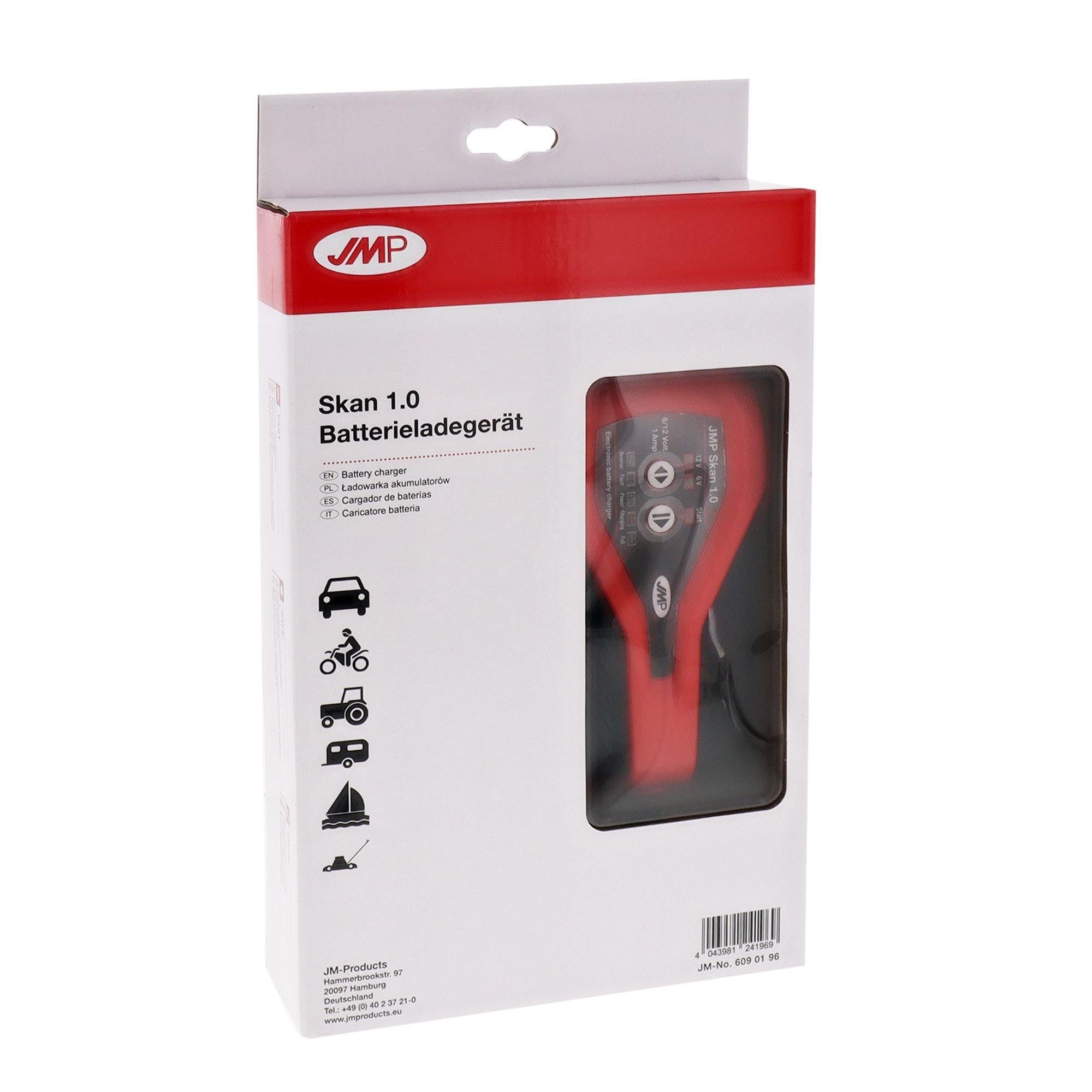 JMP SKAN 1.0 Batterieladegerät 6-12V / 1A JMP trailerteile.eu.