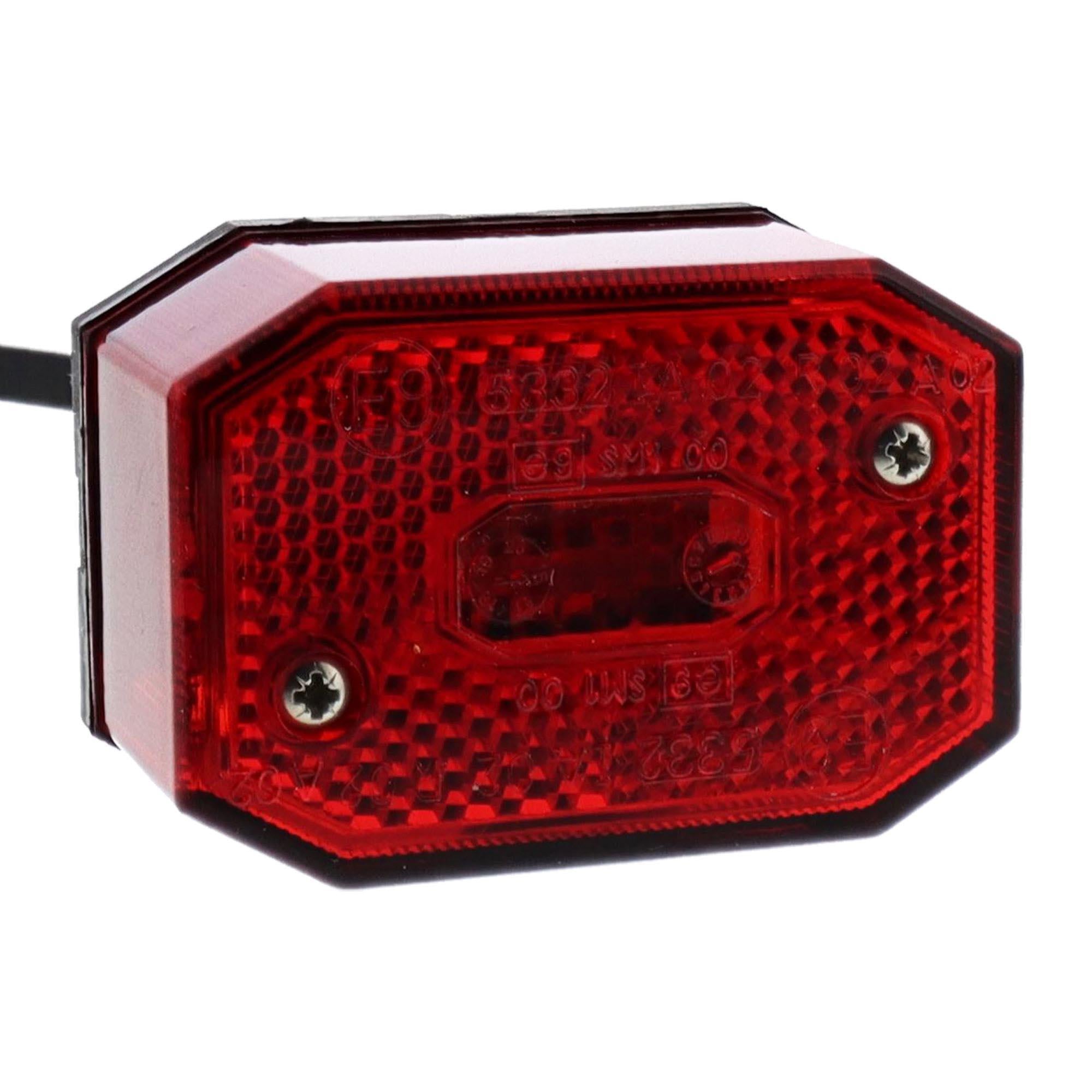 Flexipoint Schlussleuchte rot 0,5m DC-Kabel