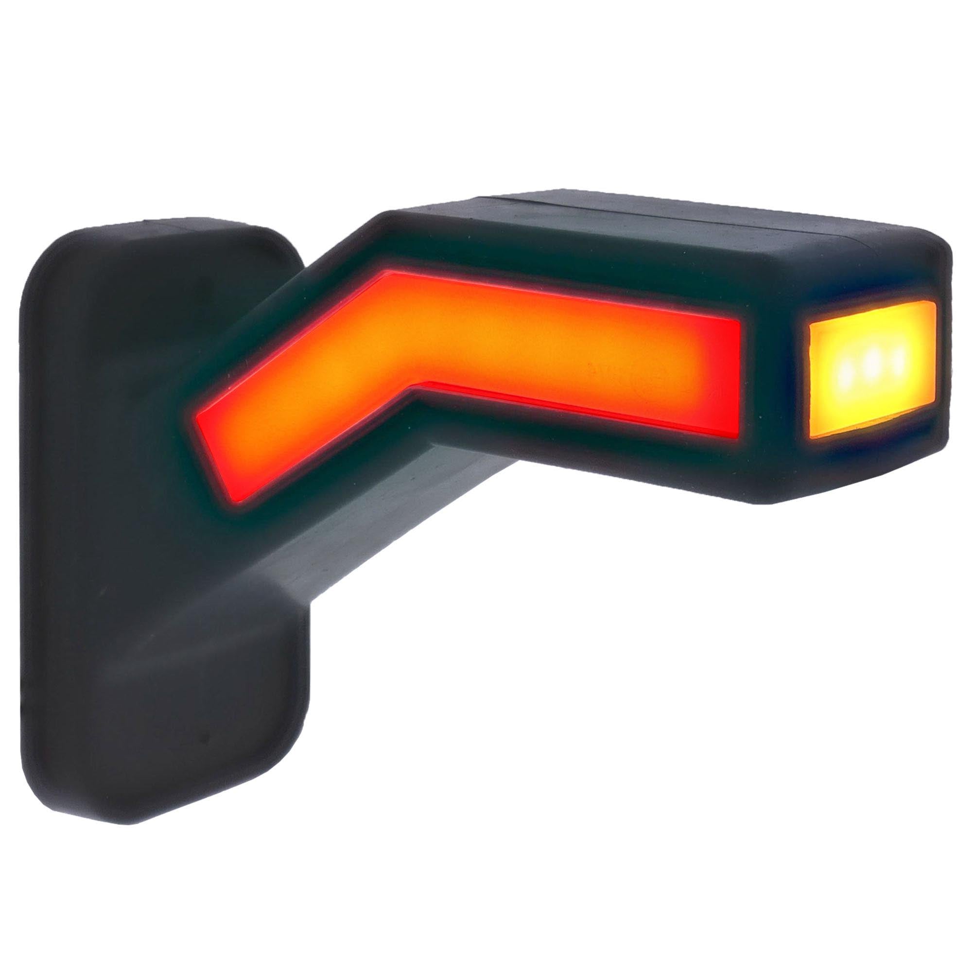 LED-Seitenmarkierungsleuchte Begrenzungsleuchte rechts 12-24Volt Umrissleuchte