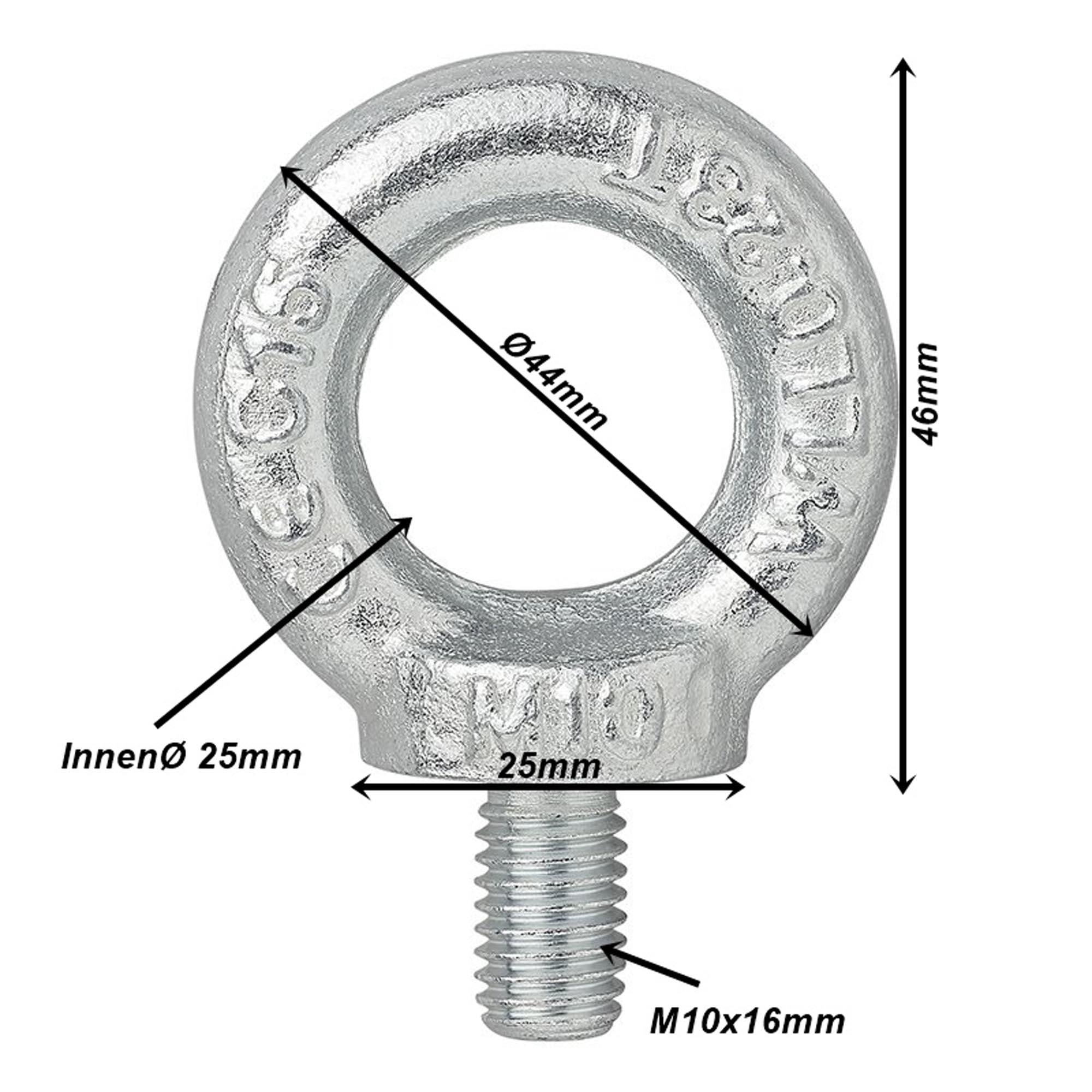 Ringschraube M8/M10/M12