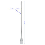 Ausdrehkurbel für Anhängerstützen 340mm / 19mm